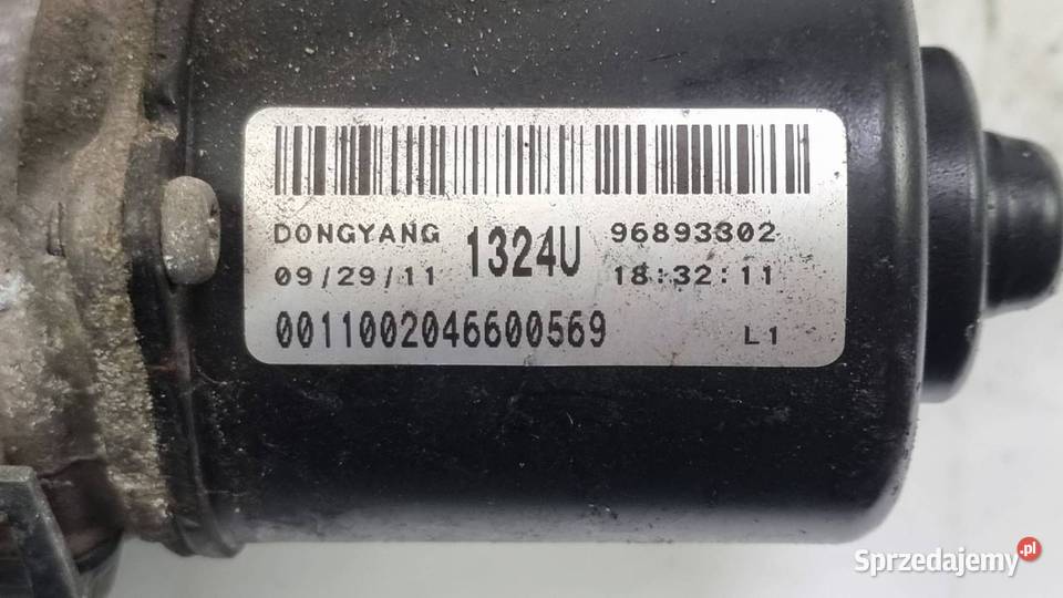 MECHANIZM WYCIERACZEK PRZÓD CHEVROLET CRUZE