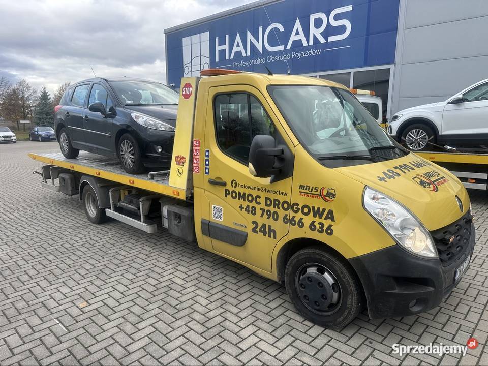 AutoLaweta PomocDrogowa Holowanie 24h Laweta Transport towarów Wrocław