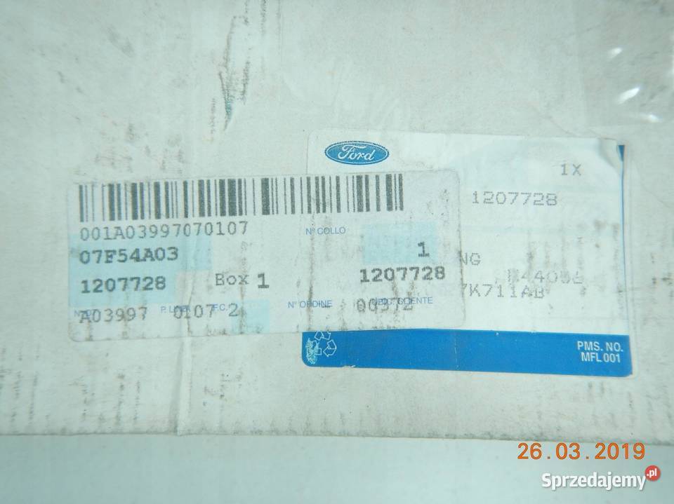 OSŁONA LISTWA ZDERZAKA TYŁ FIESTA 0112 FUSION