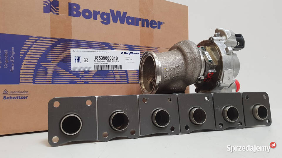 Nowa turbosprężarka BorgWarner 18539880010 mazowieckie Siedlce