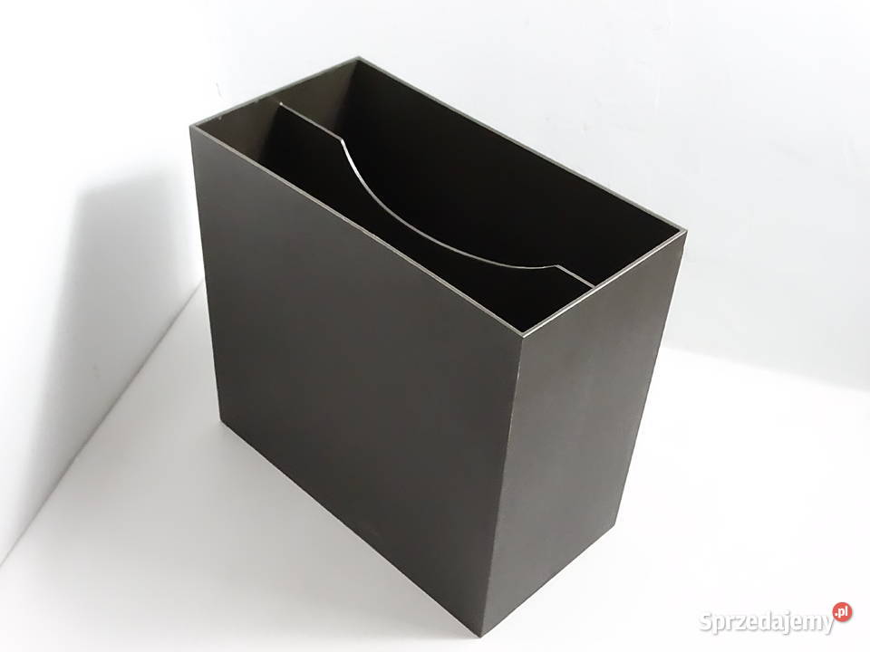 Organizer Box na Płyty Winylowe 50 LP Czarny lubelskie Biłgoraj