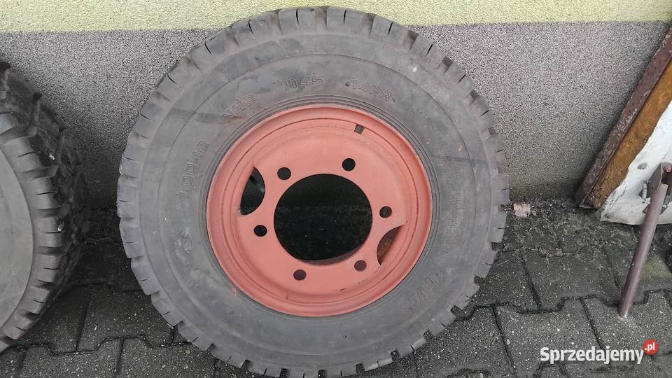 Koła do przyczepy niskopodwoziowej 70012 14PR Do przyczep rolniczych Włocławek sprzedam