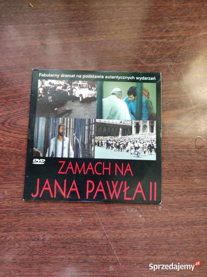 zamach na Jana Pawła II płyta dvd film Filmy Kielce