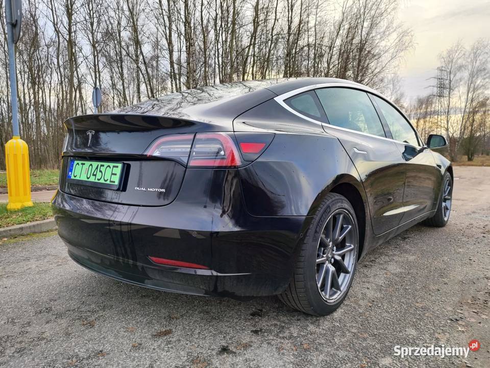 Tesla 3 Long Range Dual Motor 500KM Gorzów Wielkopolski