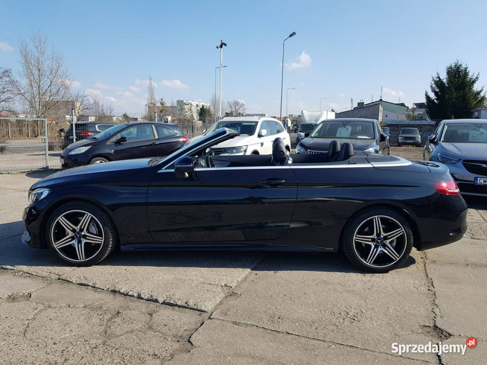 Mercedes C 200 C200 Kompressor Cabrio Salon elektrochrom. lusterko wst. Włocławek