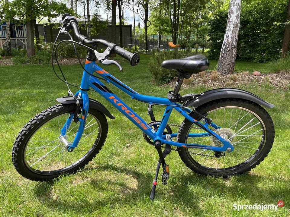 Rower dziecięcy Kross Hexagon Mini 20 niebieski Łódź