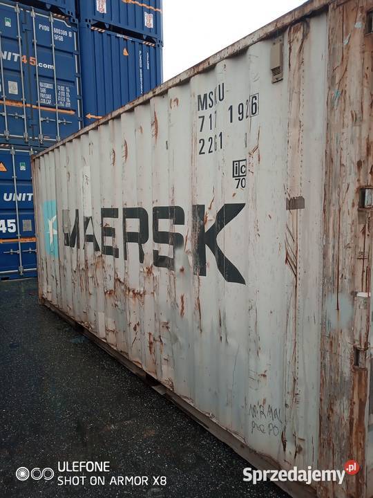 Kontener morski magazynowy 6 metrowy 20DC Wrocław