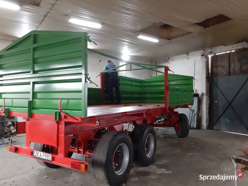Przyczepa trzyosiowa nieuszkodzony sprzedam