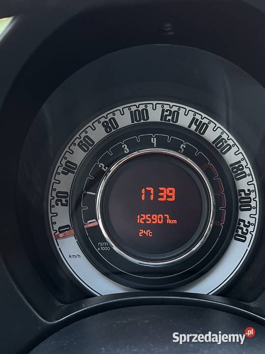 Fiat 500 miętowy łódzkie Łódź sprzedam