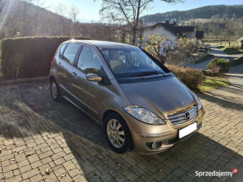 Mercedes Benz A 160 Full ładny stan asystent pasa ruchu Myślenice
