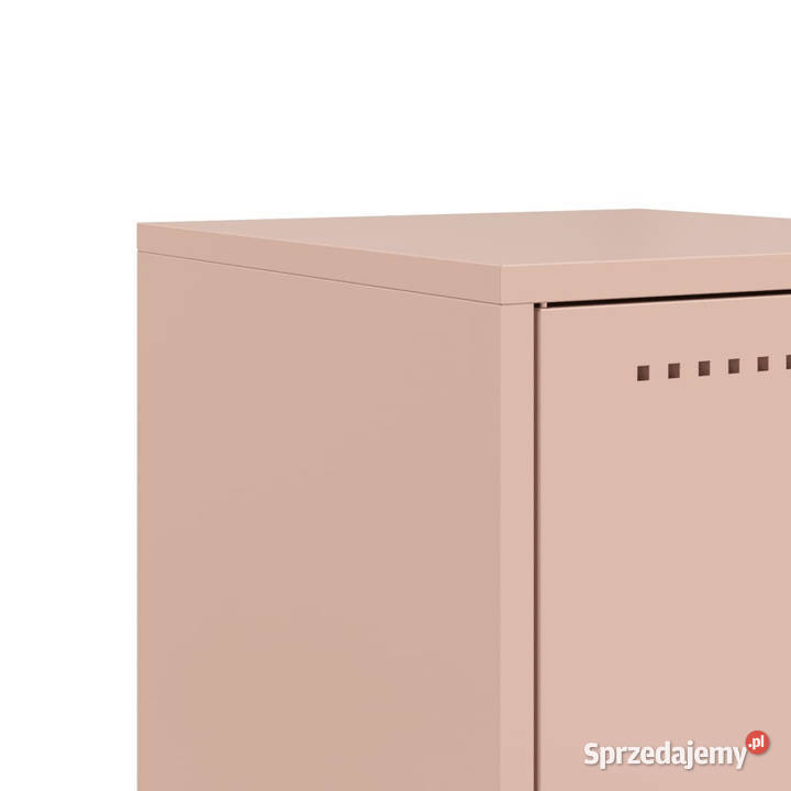 Szafka nocna różowa 36x39x78 stal WM846568 Warszawa sprzedam
