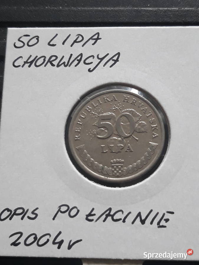 50 Lipa Chorwacja 2004 rŁaciński opis