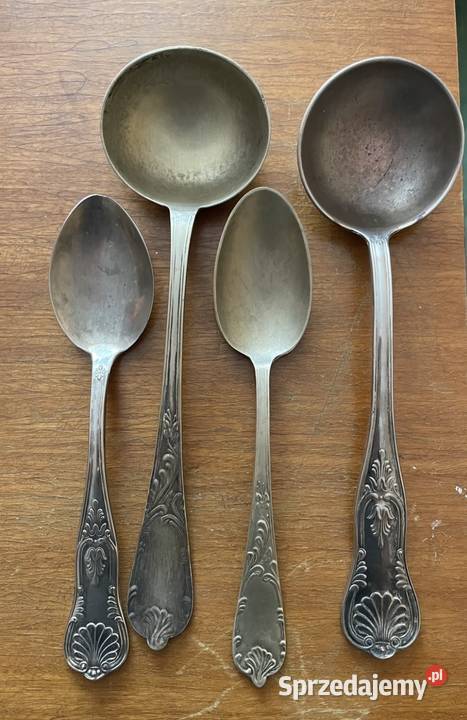 Na sprzedaż zestaw sztućce Posrebrzane Murów