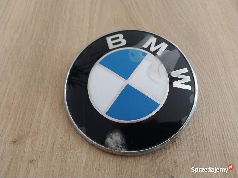 Emblemat znaczek BMW oryginał 74 mm 51148219237 Emblematy
