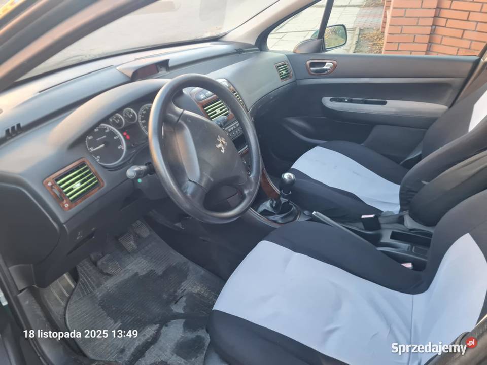 PEUGEOT 307 sprawny długie opłaty 2002r 90KM Grajewo
