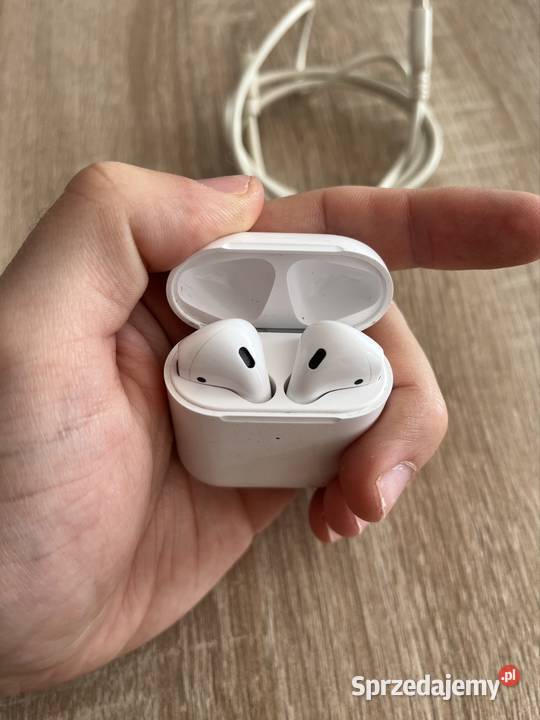 Słuchawki Apple AirPods 2 indukcyjne ładowanie Poznań