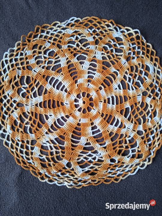 Serwetki szydełkowe ręcznie robione Kraków sprzedam