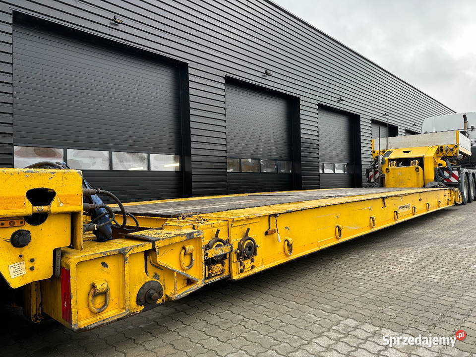 Tiefbett naczepa niskopodwoziowa do maszyn Warszawa