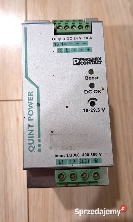 Zasilacz Phoenix Contact QUINT3AC24DC10 10 A Września sprzedam