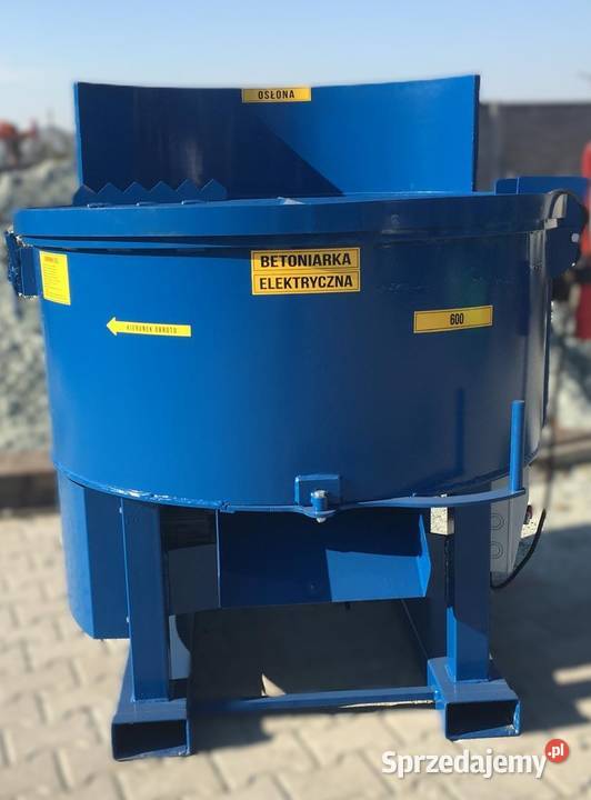 Betoniarka elektryczna 40060080010001200L nie Pyrzyce
