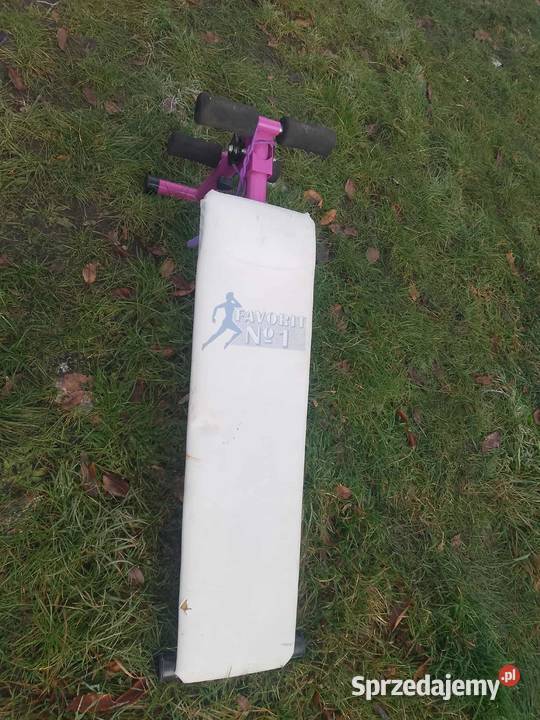 ławka do brzuszkow regulowana z naciagami Akcesoria Legnica