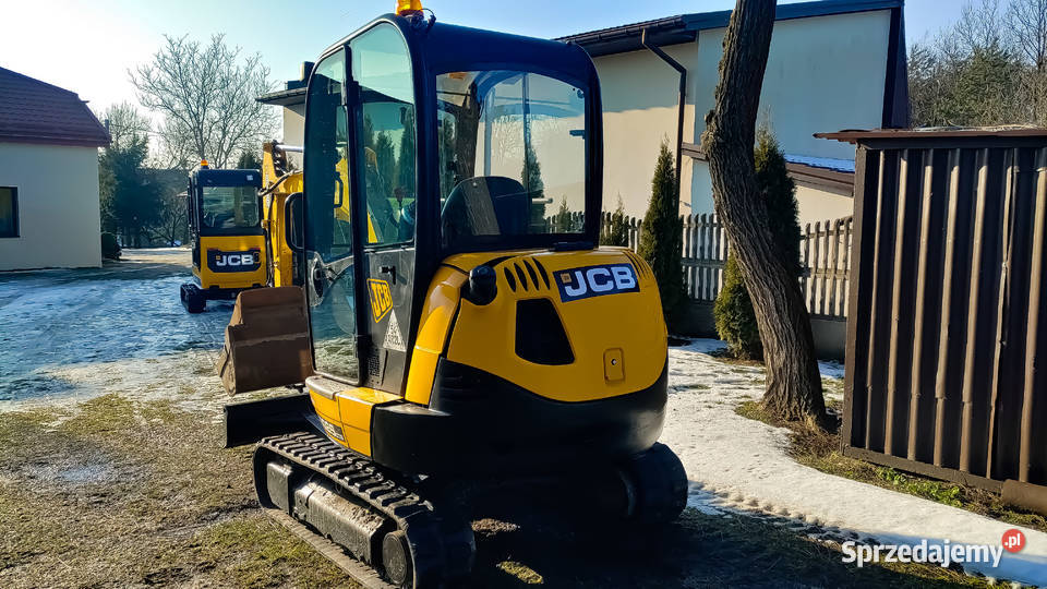 JCB 8026 CTS z 2017 roku 4159 mtg stan kabina łódzkie Piotrków Trybunalski