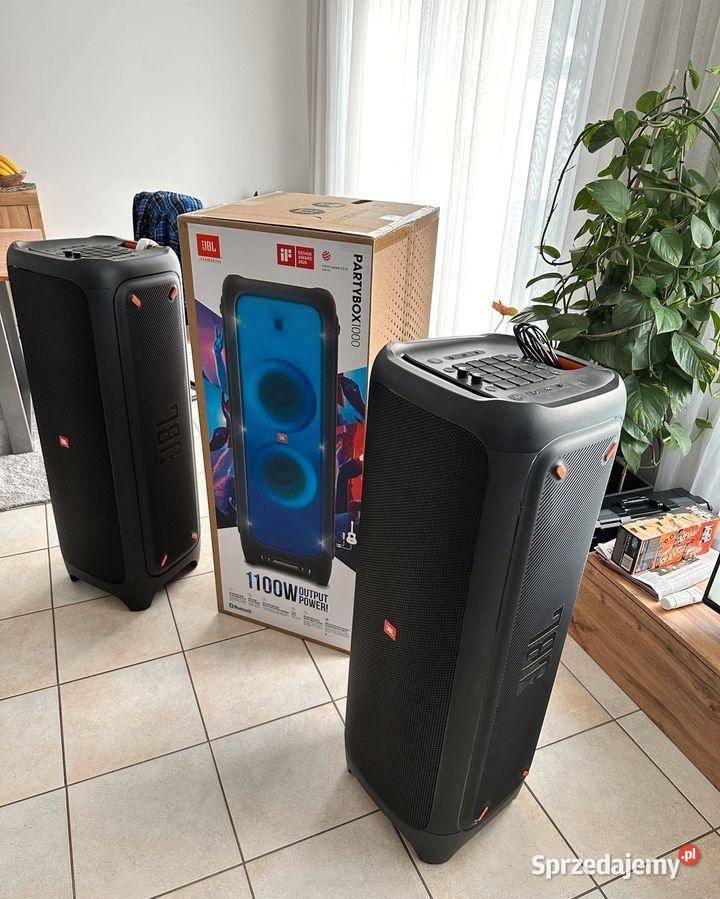 Zestaw 2 głośników JBL PartyBox 1000 pojedynczo