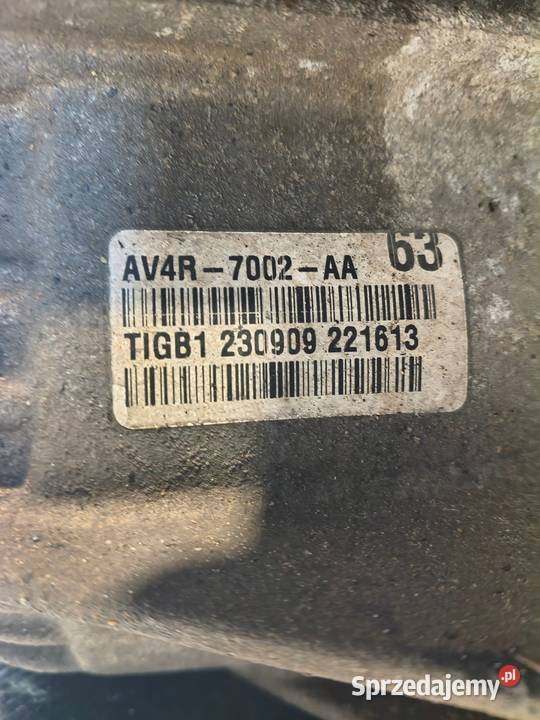 SKRZYNIA BIEGÓW Ford Kuga I MK1 20 TDCI manualna lubelskie Chełm sprzedam