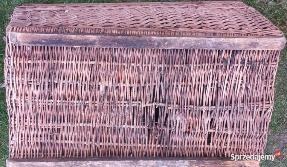 Kufer wiklinowy 85x55x40 Dom i Ogród Pabianice