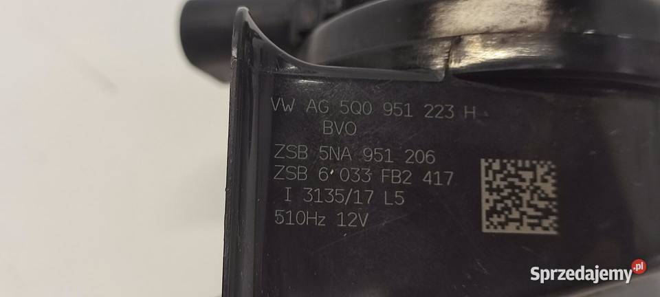 VW TIGUAN II KLAKSON 5Q0951223H 5NA951206