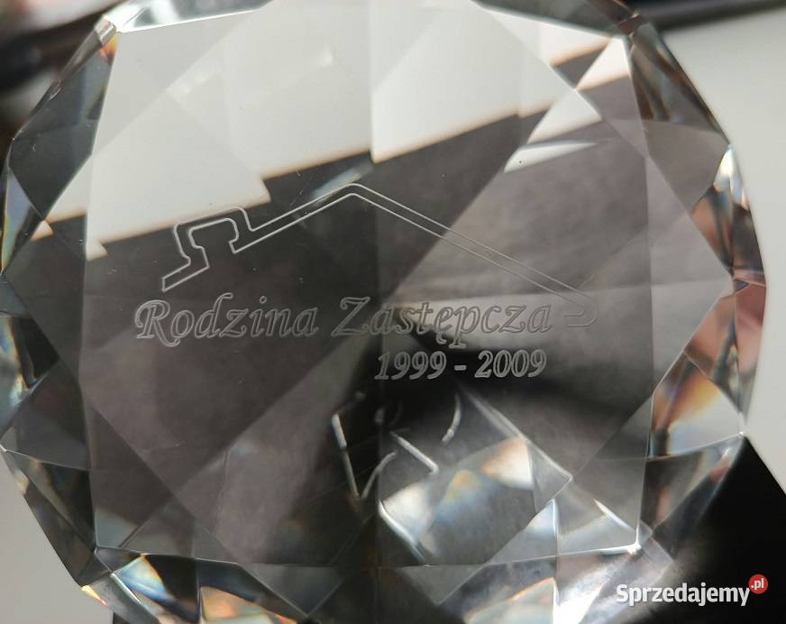 Kryształowy diament na 10lecie filmu Rodzina świętokrzyskie Żerniki Dolne