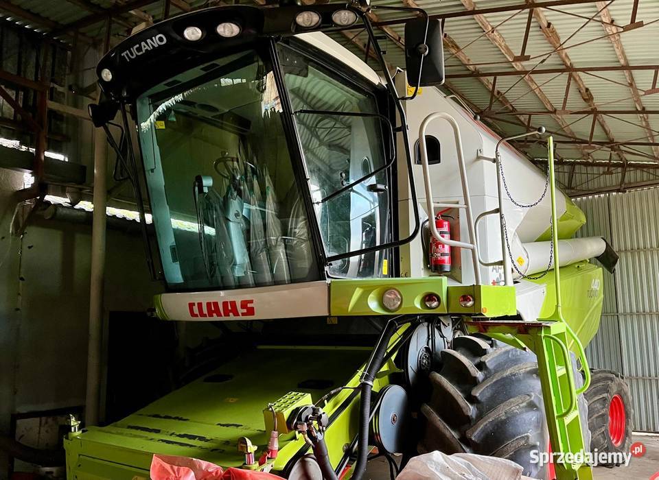 Kombajn Claas Tucano 440 Ujście