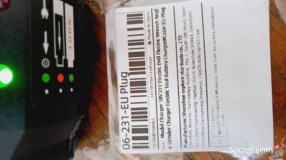 Ładowarka akumulatorów Makita 1821v LiIon Lublin