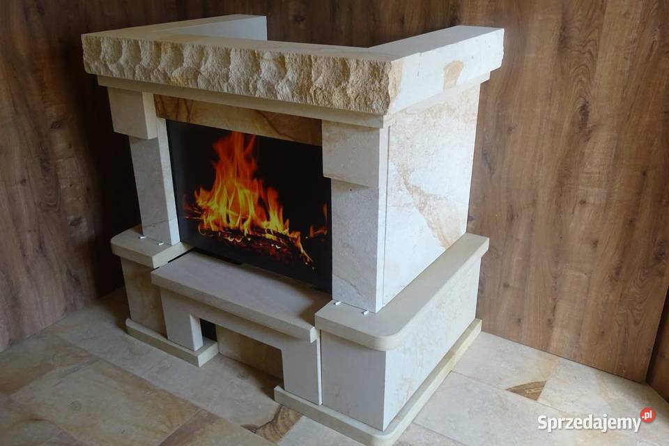 obudowa kominka z kamienia Obudowy Wielgomłyny