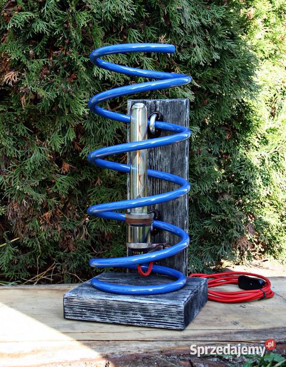 Lampa stojąca sprężyna Loft Scrap Metal Art Dębica