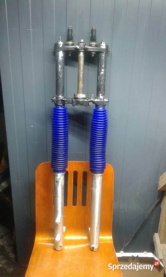 Suzuki dr 650 przednie zawieszenie lagi półka