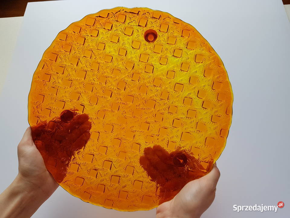 Patera na nóżkach Kratka Plecionka Ząbkowice Porcelana i szkło Dąbrowa Górnicza