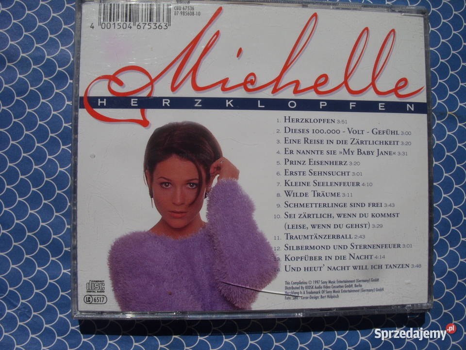 CD MICHELLEHERZKLOPFEN 1997 Wołów