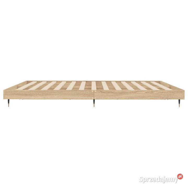 Łóżko bez materaca dąb sonoma 120x200 WM832152 Łóżka Warszawa