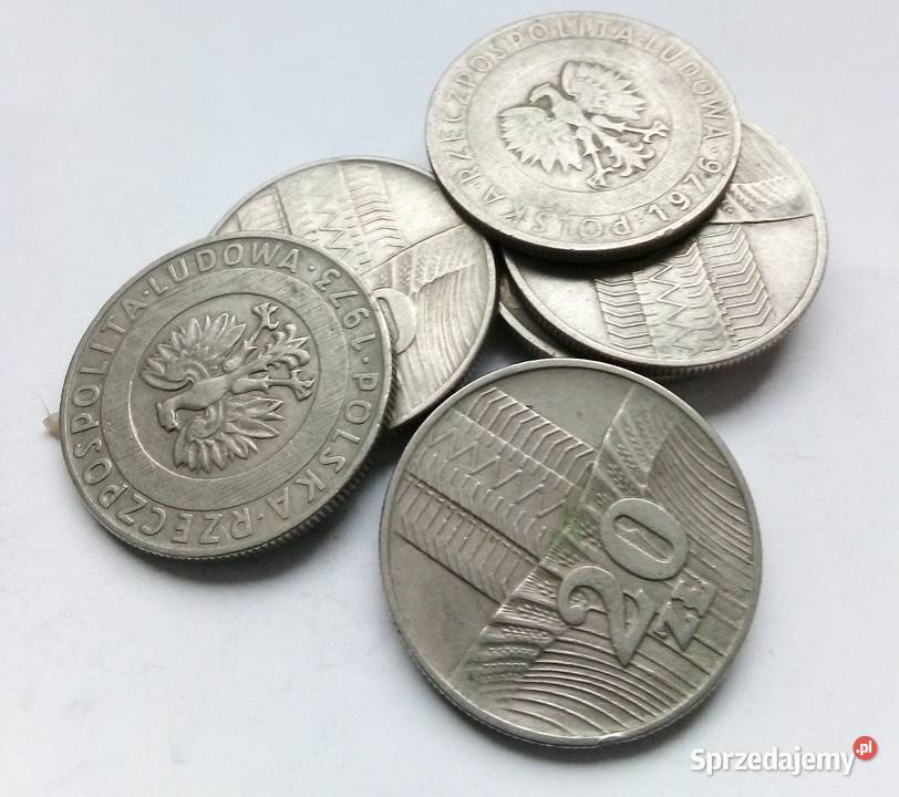 POLSKA20 CuNi WIEŻOWIEC KŁOSSY 7 SZTUK mazowieckie