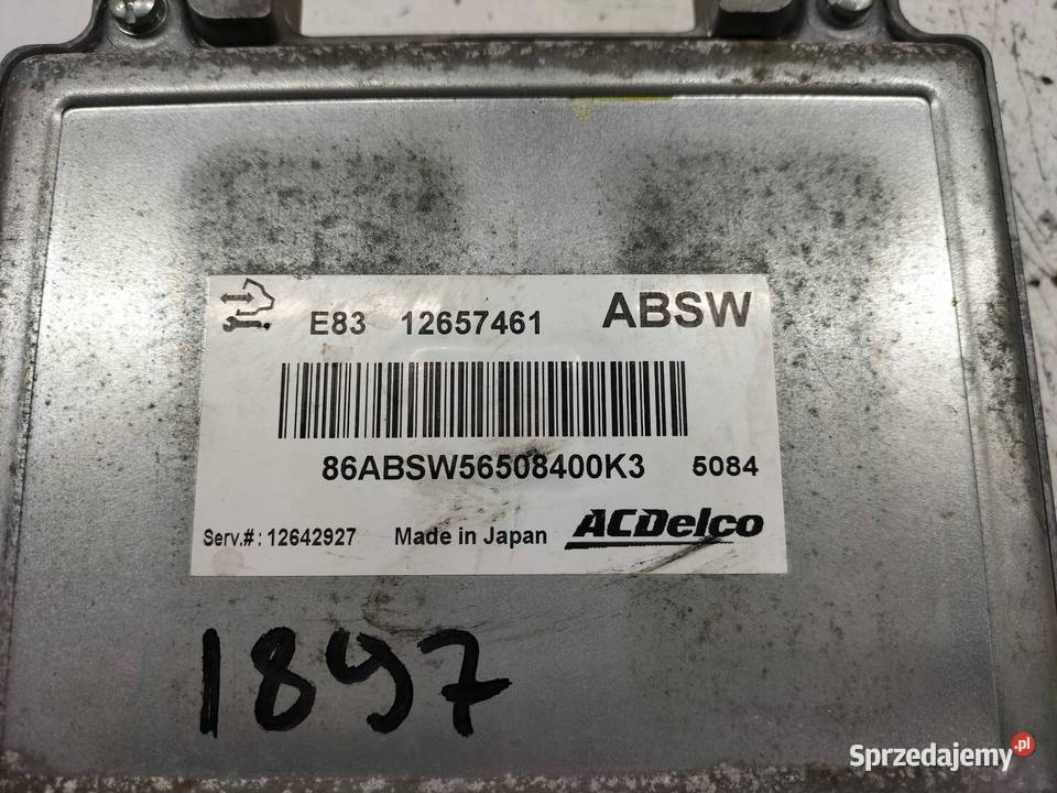 STEROWNIK SILNIKA 12657461 16 B 115 Opel Astra Sterowniki świętokrzyskie sprzedam