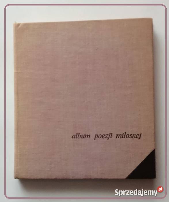 Album poezji miłosnej 1971 poezja wiersze album Łódź