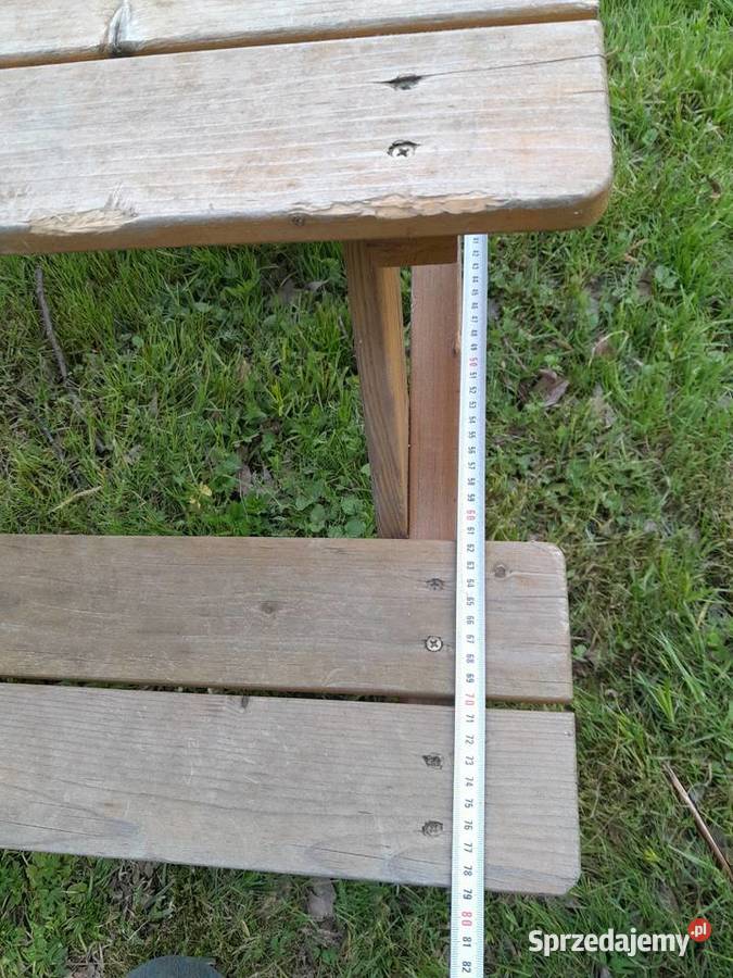 Zestaw różnych starych krzesełek stolik ławka śląskie Dąbrowa Górnicza