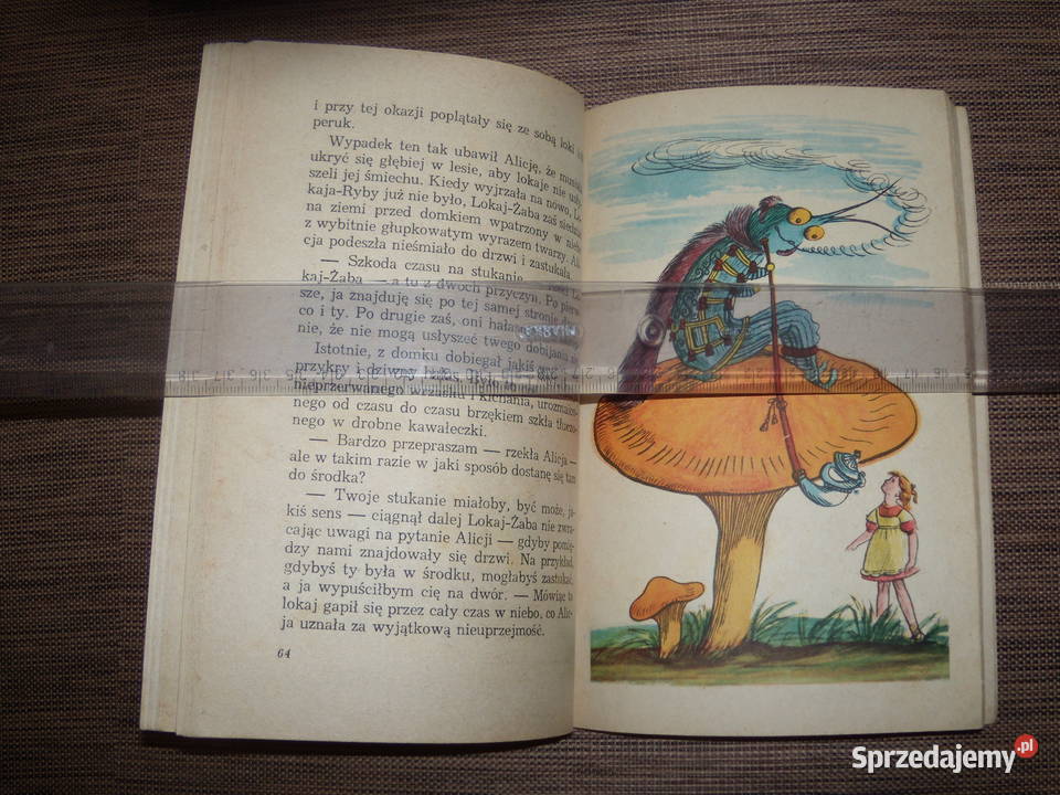Alicja w krainie czarów Lewis Carroll Książki dla dzieci Warszawa