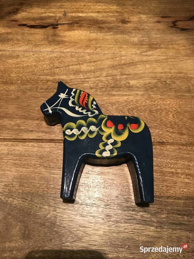 Szwedzki Konik zabawka z Dalarna Lubin