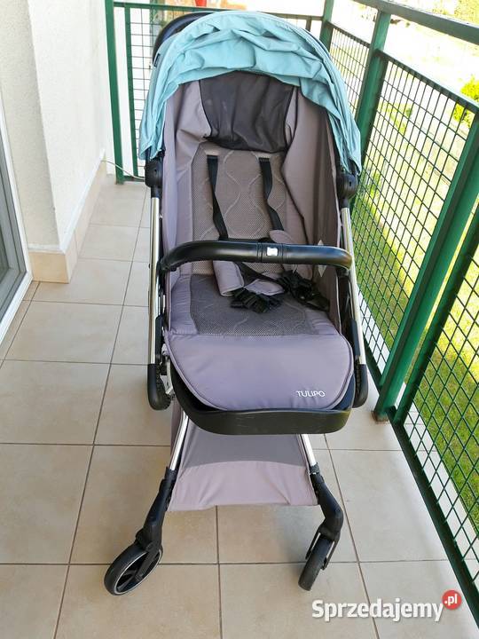 WÓZEK SPACEROWY TULIPO Turkus Coto Baby Kowalewo Pomorskie sprzedam
