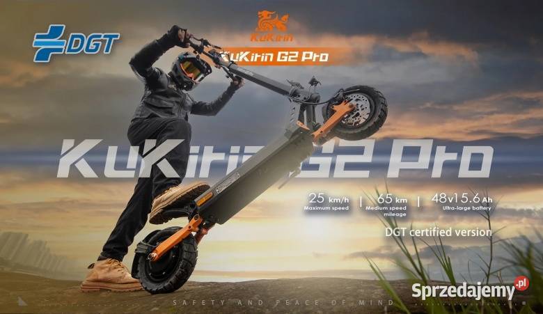 Kukirin G2 hulajnoga elektryczna 10 opony 2025 Poznań