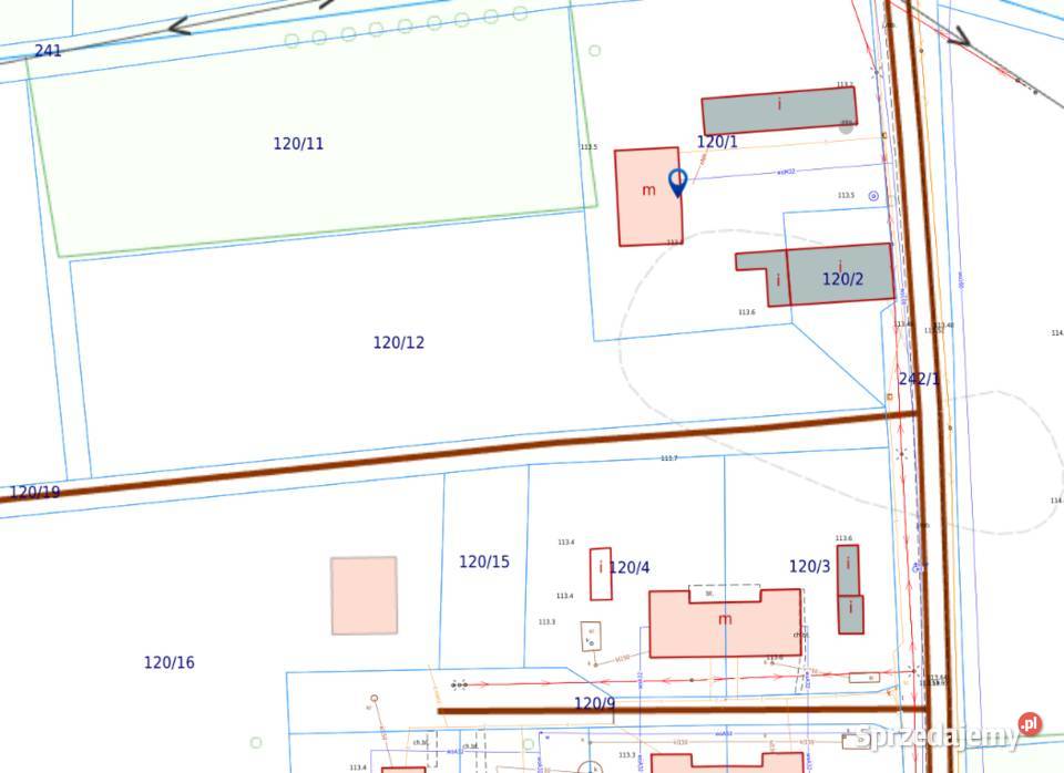 Dom w zabudowie bliżniaczej z zabudową
