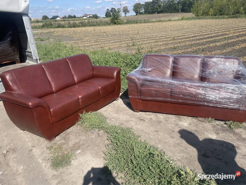 Kanapy skórzane możliwy transport 185cm Inowrocław