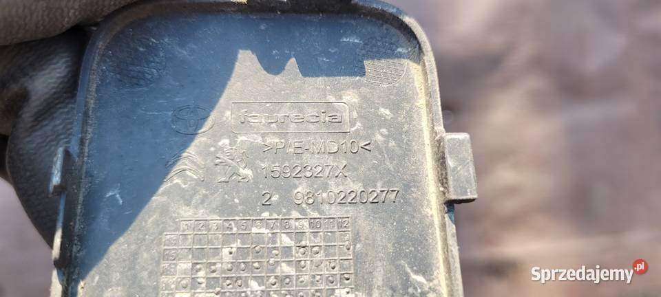 JUMPY EXPERT PROACE 16 ZAŚLEPKA HAKA HAK ZDERZAK śląskie